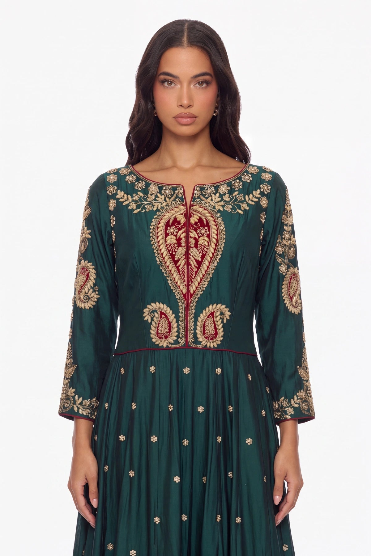 Cyprès Anarkali Suit - Dorie Atelier
