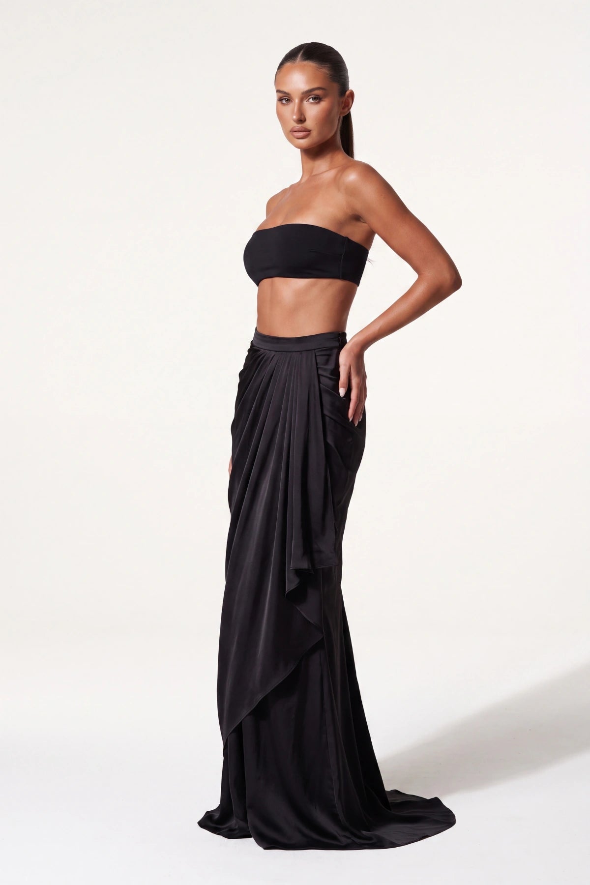 Drapé Skirt - Dorie Atelier