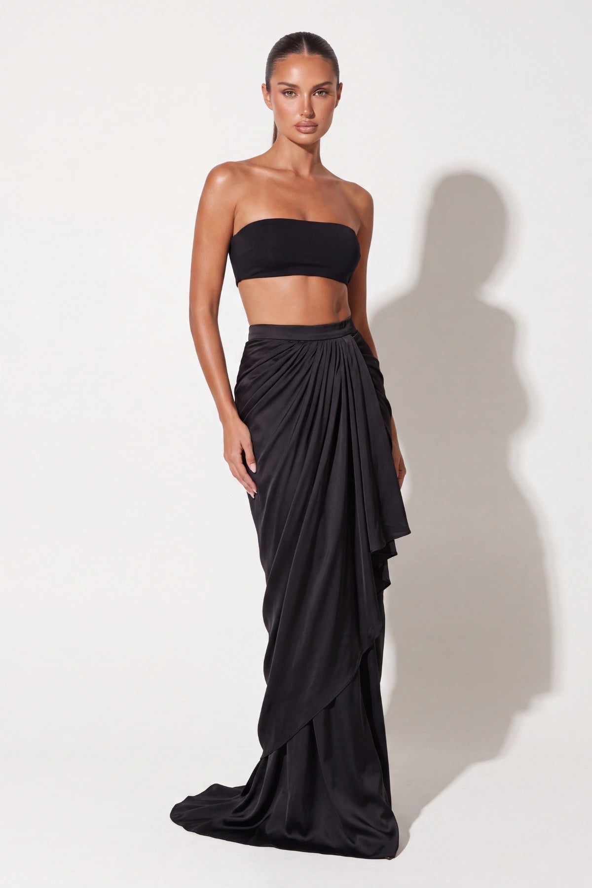 Drapé Skirt - Dorie Atelier