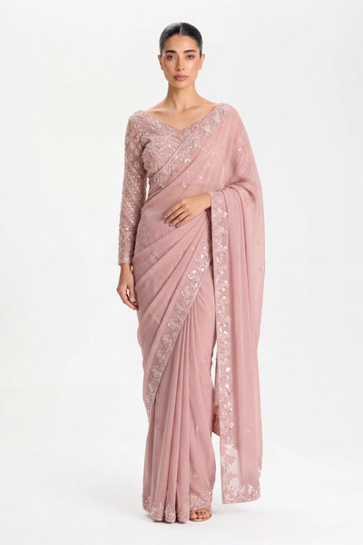 Pink Sitara Saree