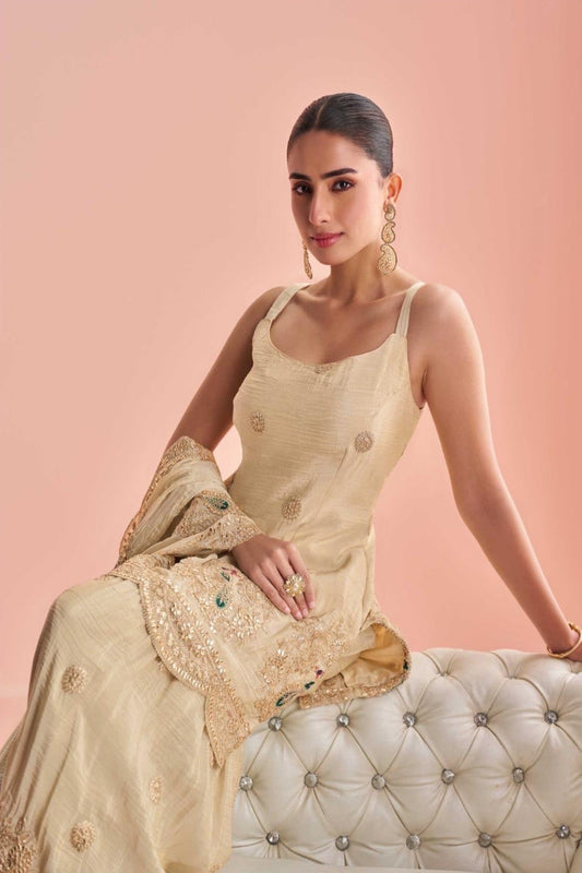 Sana Elara Sharara Set