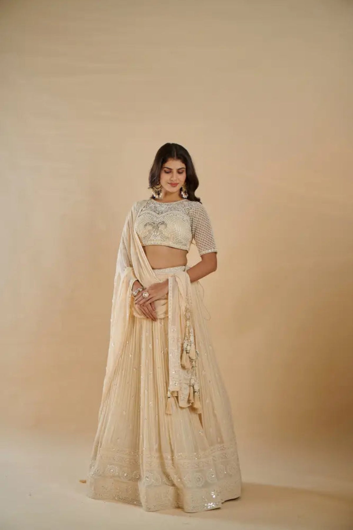 Golden Glow Lehenga