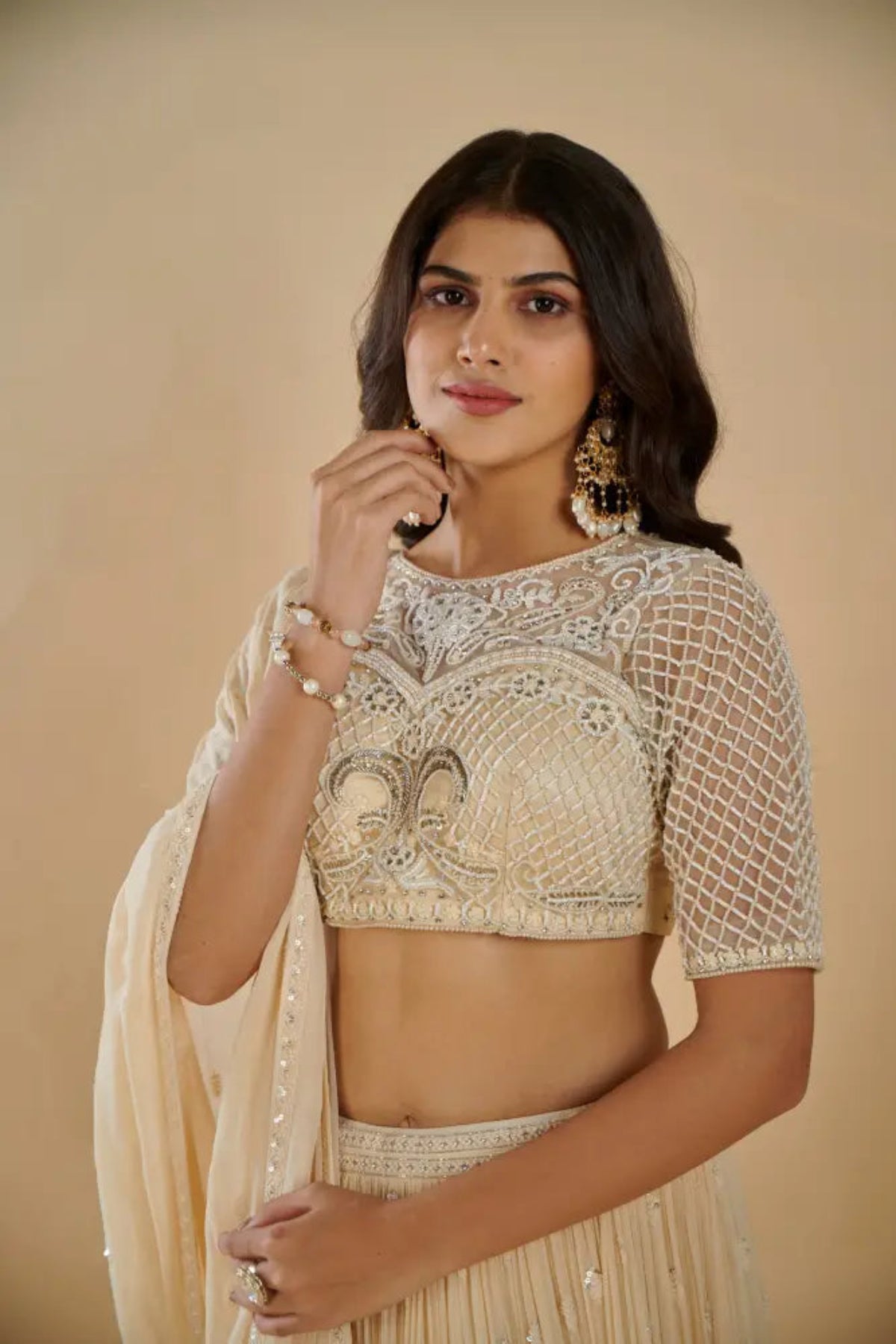 Golden Glow Lehenga