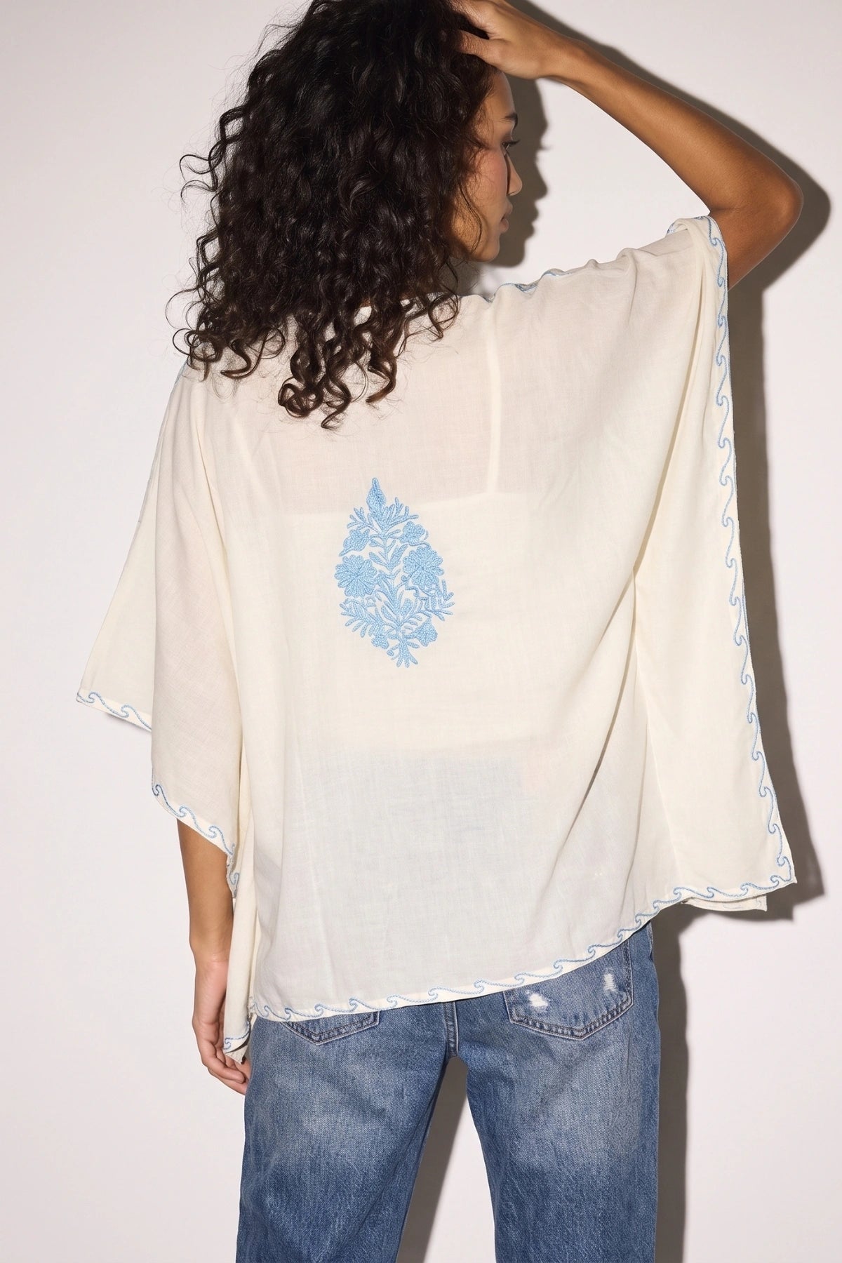 Faïence Kaftan Top - Dorie Atelier