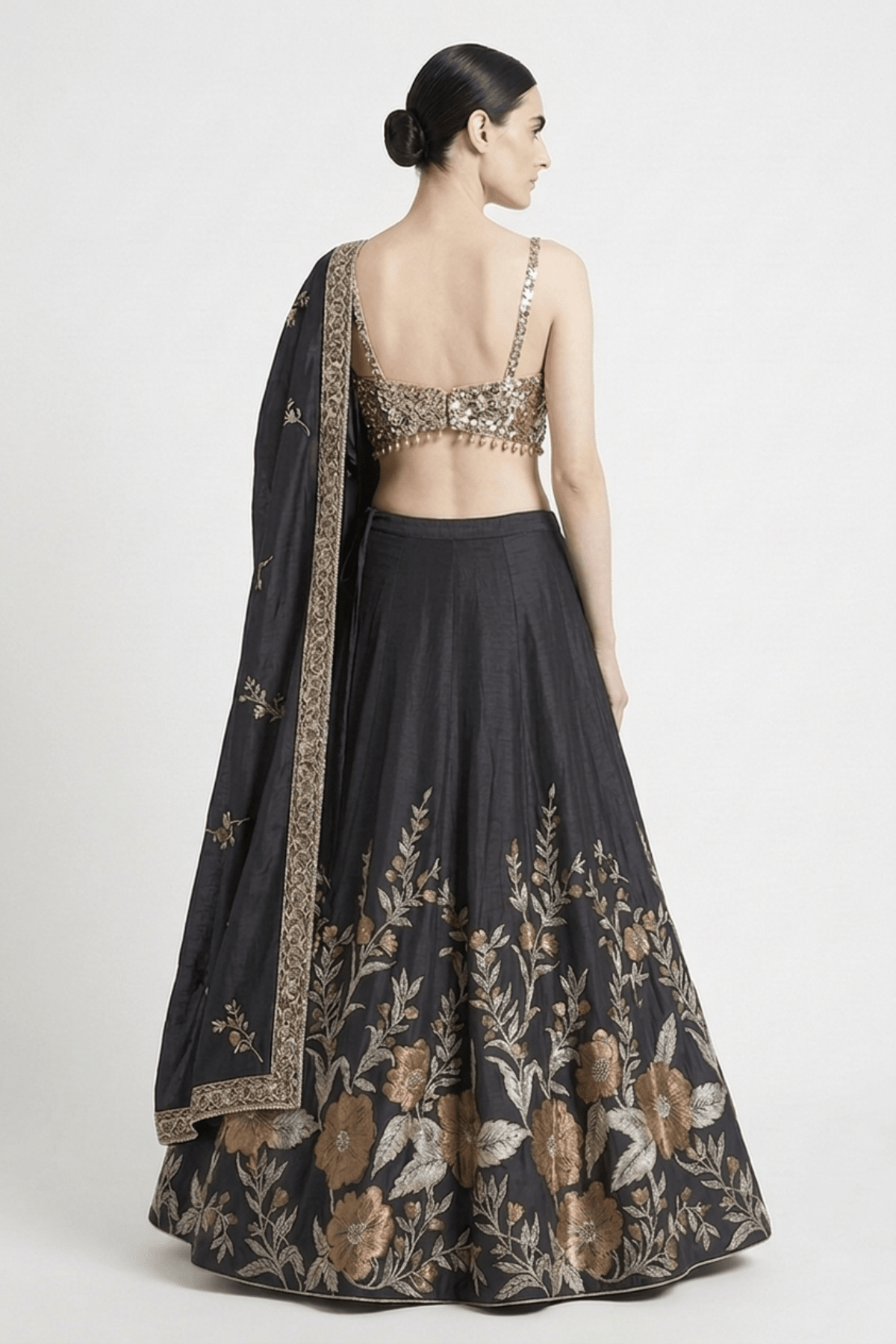 Forêt Lehenga Set - Dorie Atelier