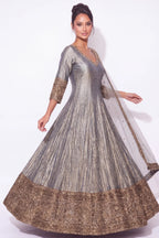 Fumée Anarkali Suit - Dorie Atelier