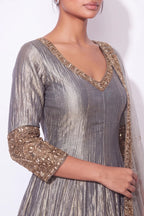 Fumée Anarkali Suit - Dorie Atelier