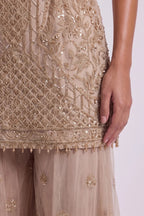 Gilt Sharara Suit - Dorie Atelier