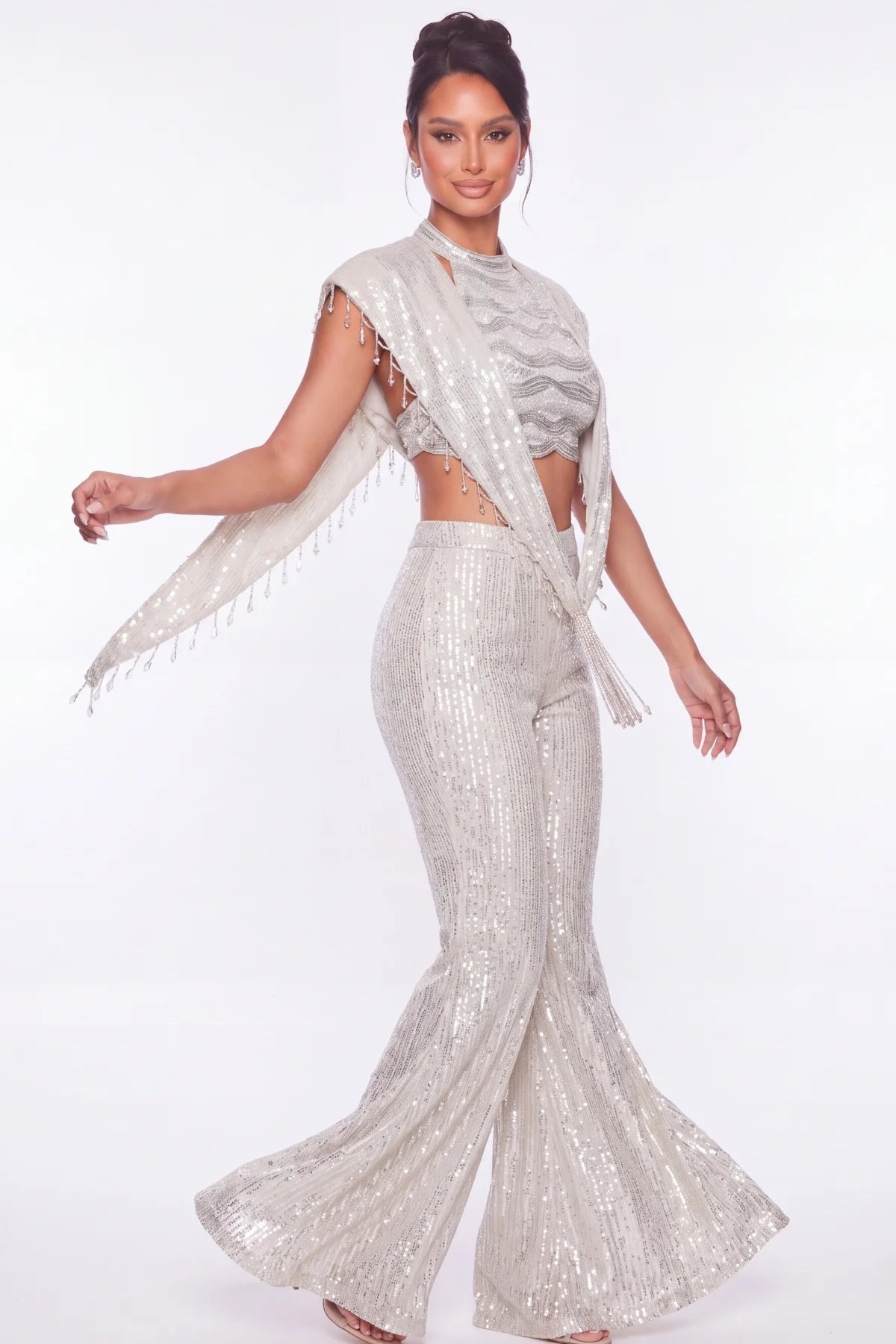 Givre Sequin Co-ord Set - Dorie Atelier
