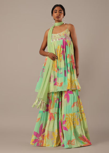 Elowen Jade Sharara Set