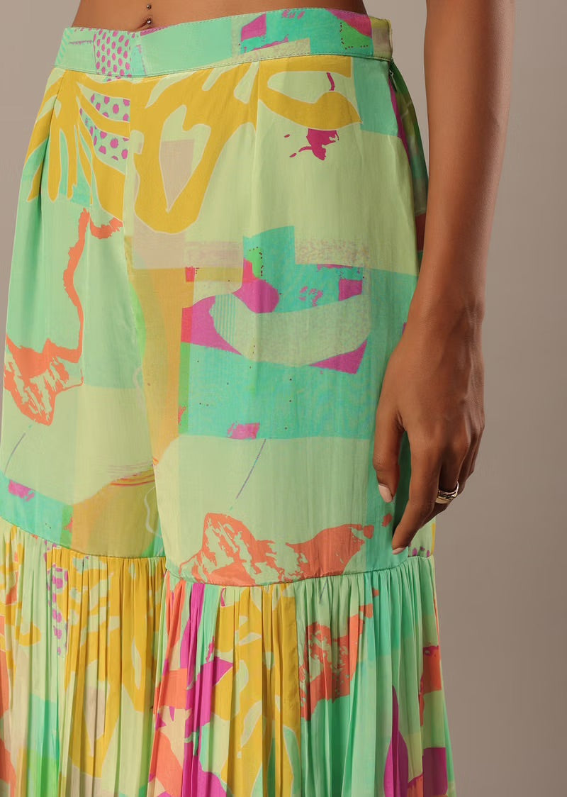 Elowen Jade Sharara Set