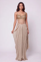 Grès Draped Gown - Dorie Atelier