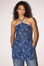 Pervenche Halter Top