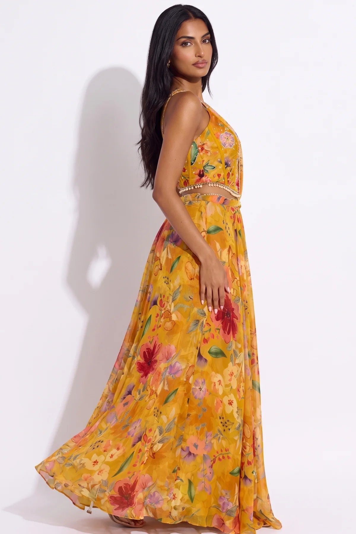 Jonquille Lehenga Set - Dorie Atelier