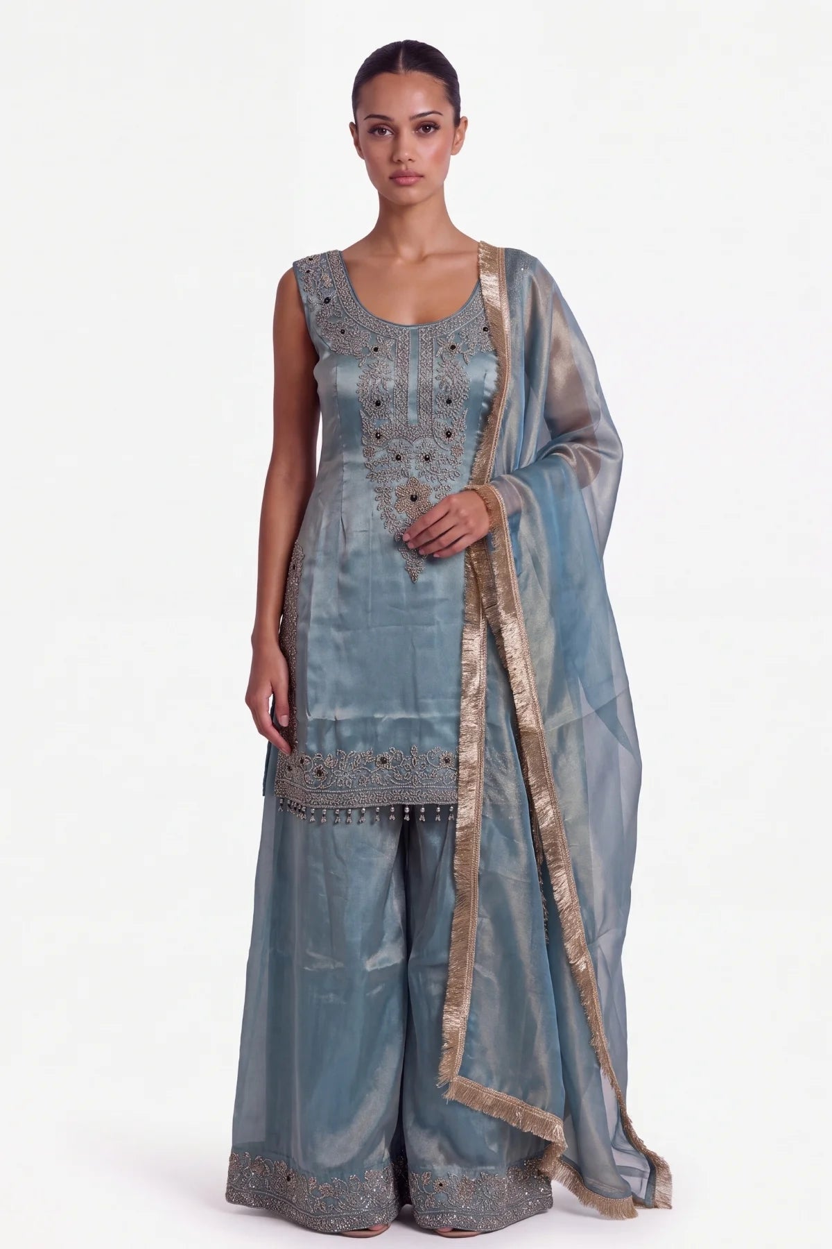 Kajal Sharara Suit - Dorie Atelier