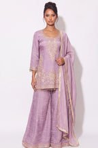 Lilas Sharara Suit - Dorie Atelier