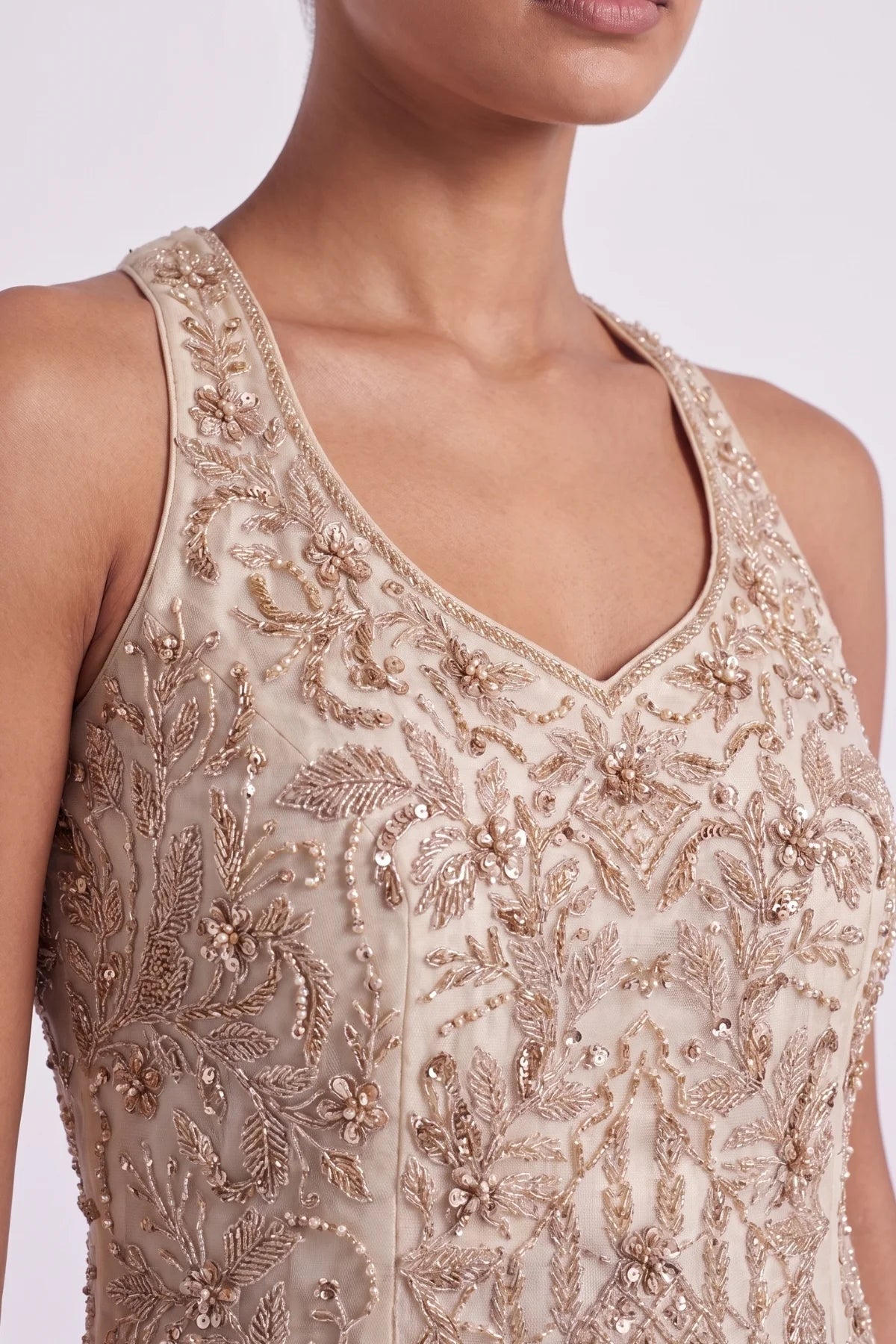 Lustre Sharara Suit - Dorie Atelier