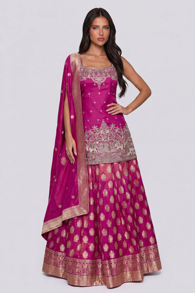 Rani Banaras Lehenga Set
