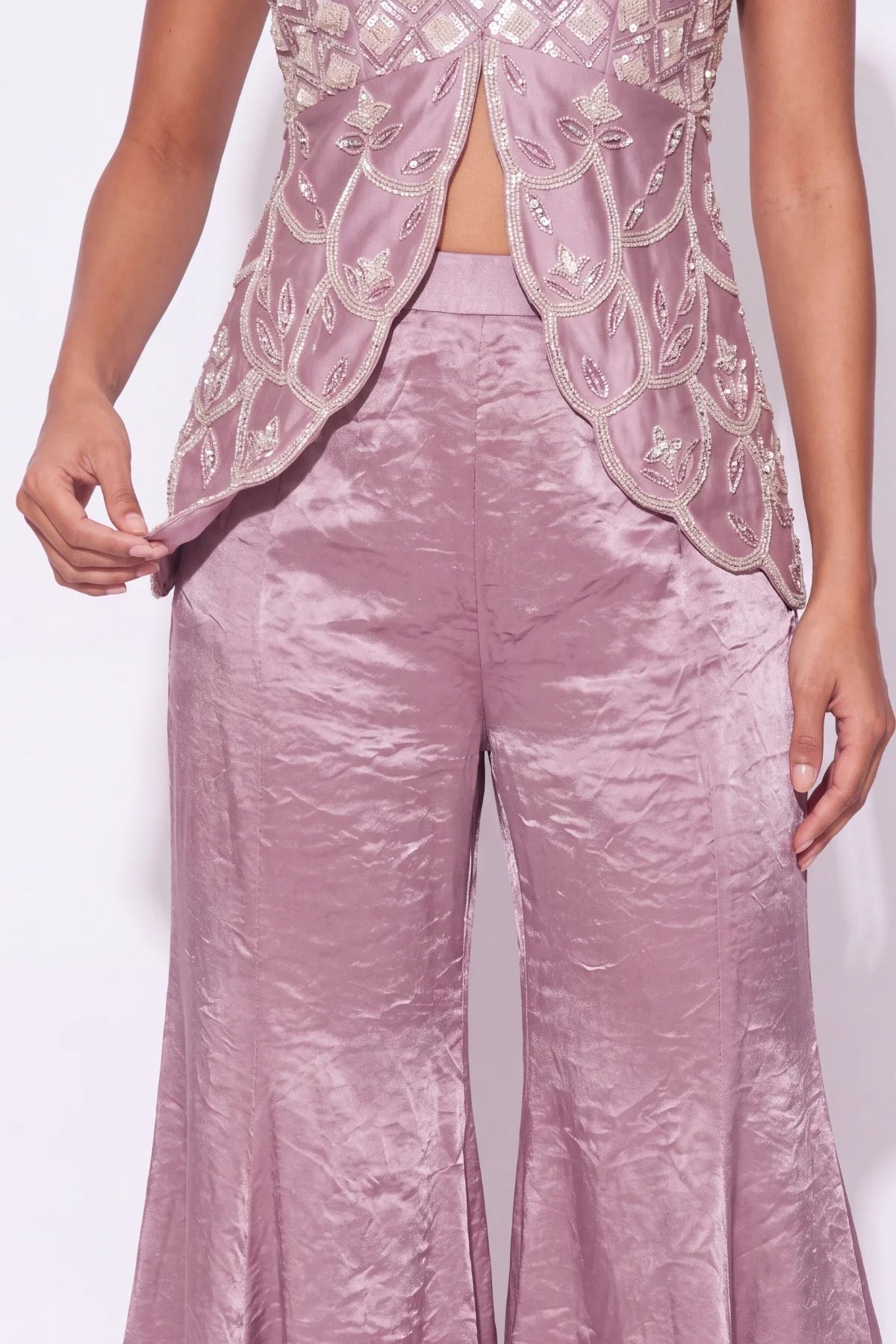 Mauve Écaille Co-ord Set - Dorie Atelier