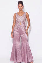 Mauve Écaille Co-ord Set - Dorie Atelier