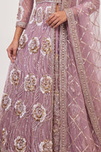 Mauve Panache Sharara Set - Dorie Atelier