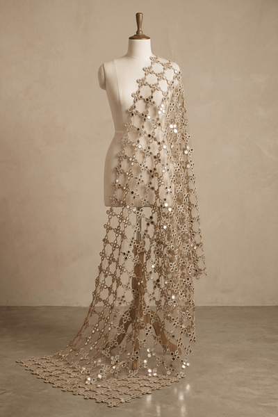 Mirror Veil Dupatta