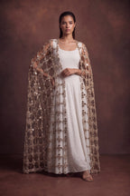 Mirror Veil Dupatta - Dorie Atelier