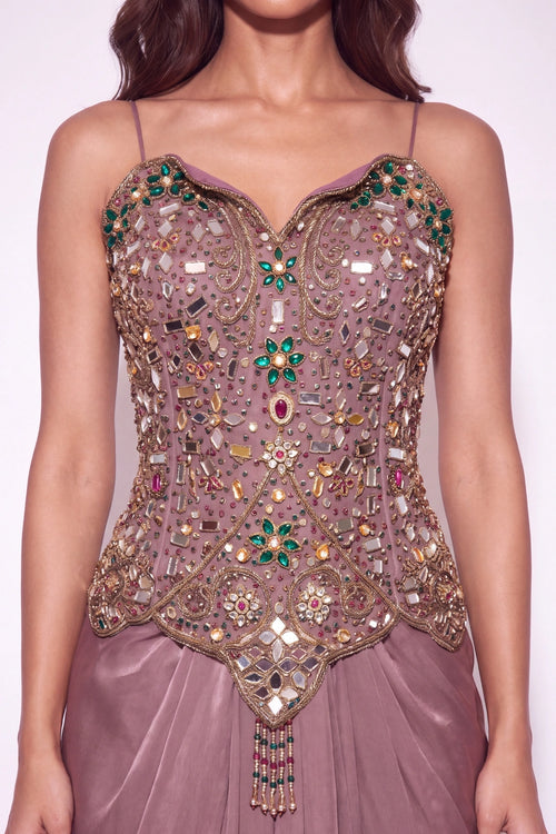 Byzance Corset and Skirt Set