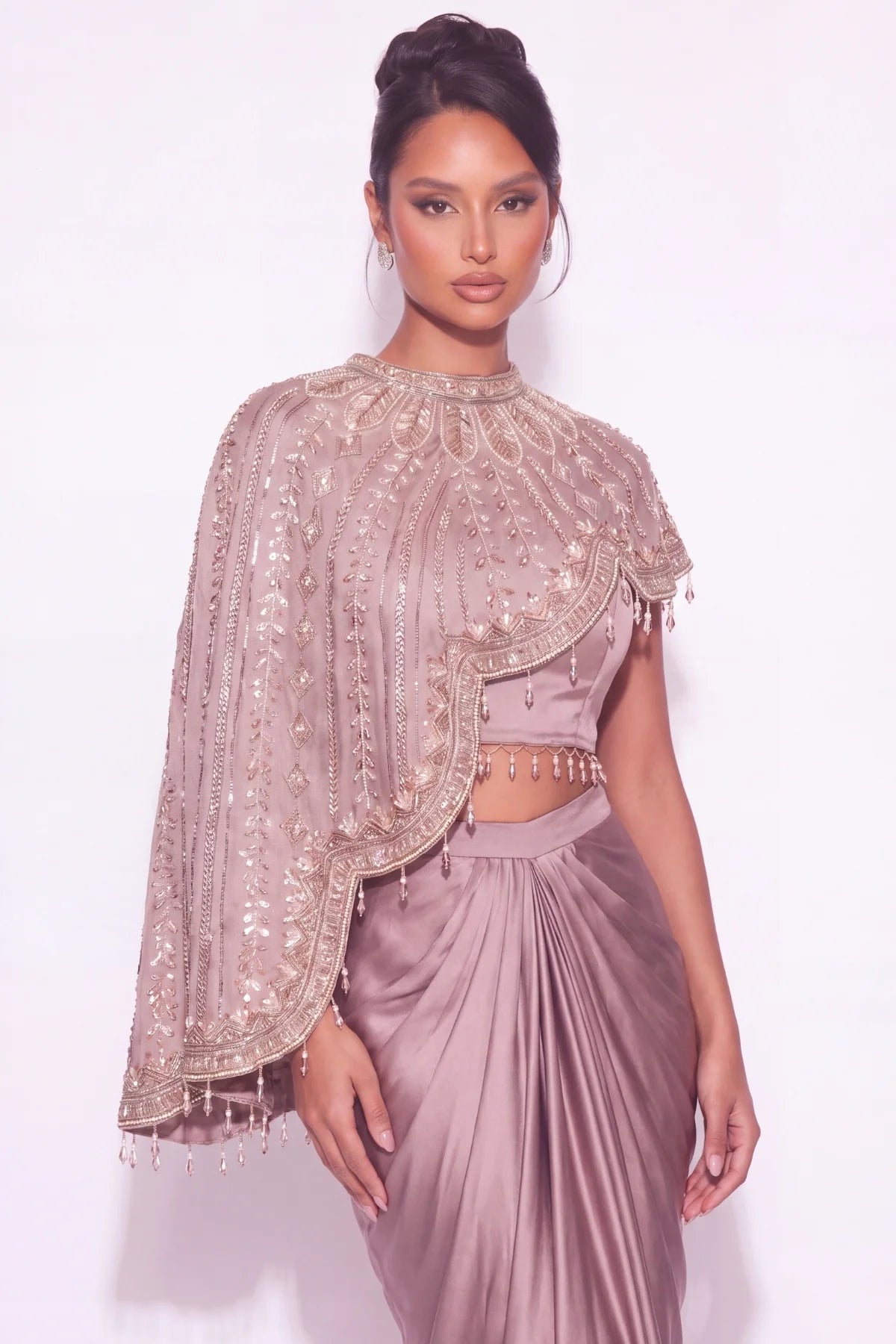 Noisette Cape Set - Dorie Atelier