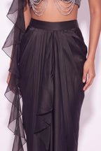 Obsidienne Crystal Halter Co-ord Set - Dorie Atelier