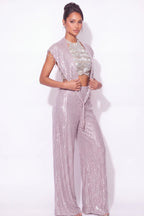 Parme Sequin Co-ord Set - Dorie Atelier