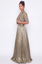 Péridot Jacket Lehenga Set - Dorie Atelier
