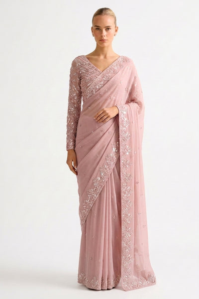 Pink Sitara Saree