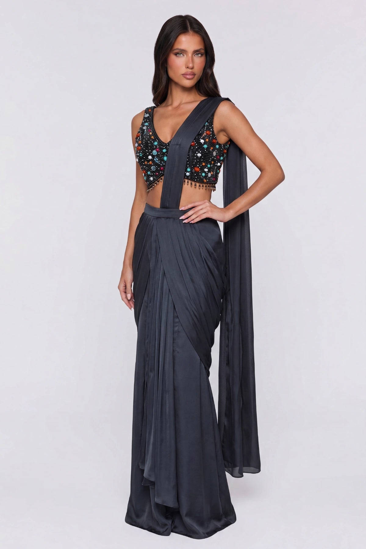 Astra Pre-Draped Saree