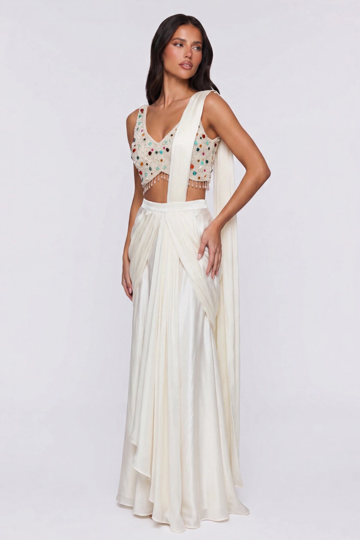 Astra Pre-Draped Saree