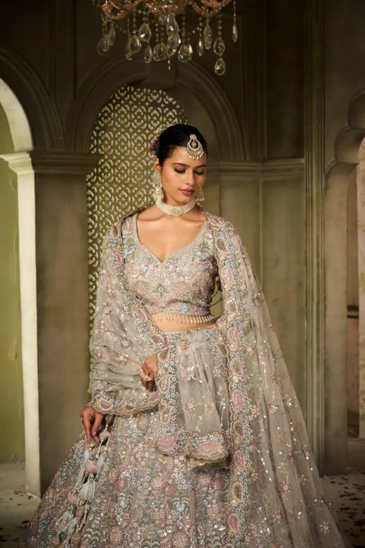 Regal Multi-Color Lehenga
