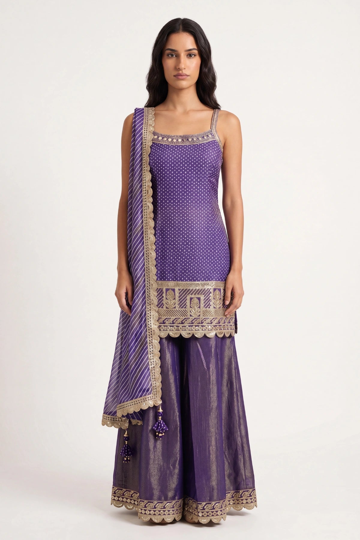 Améthyste Sharara Suit