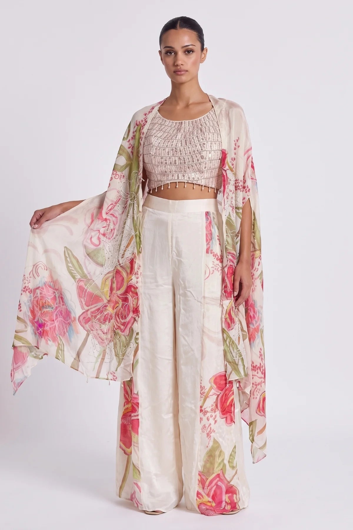 Roseraie Cape Set - Dorie Atelier