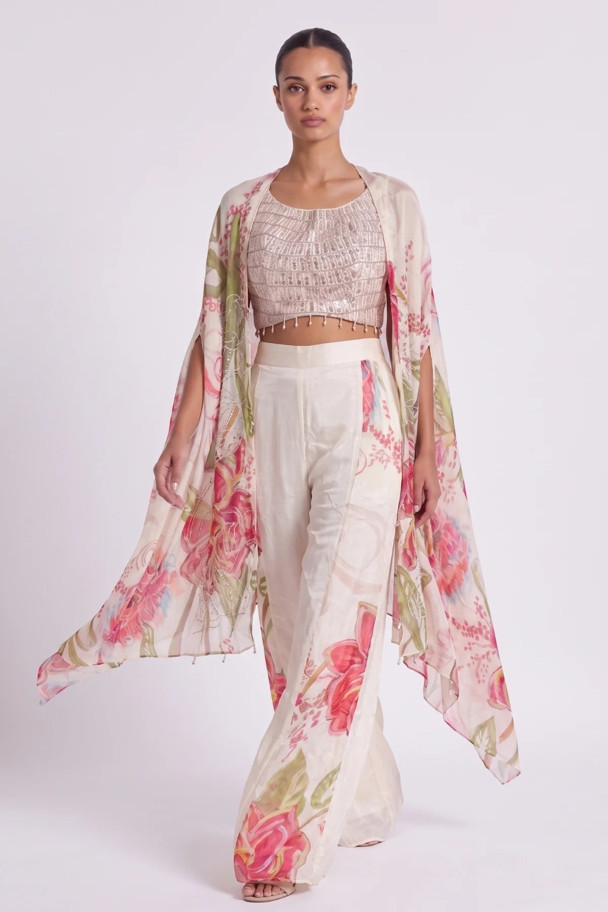 Roseraie Cape Set - Dorie Atelier