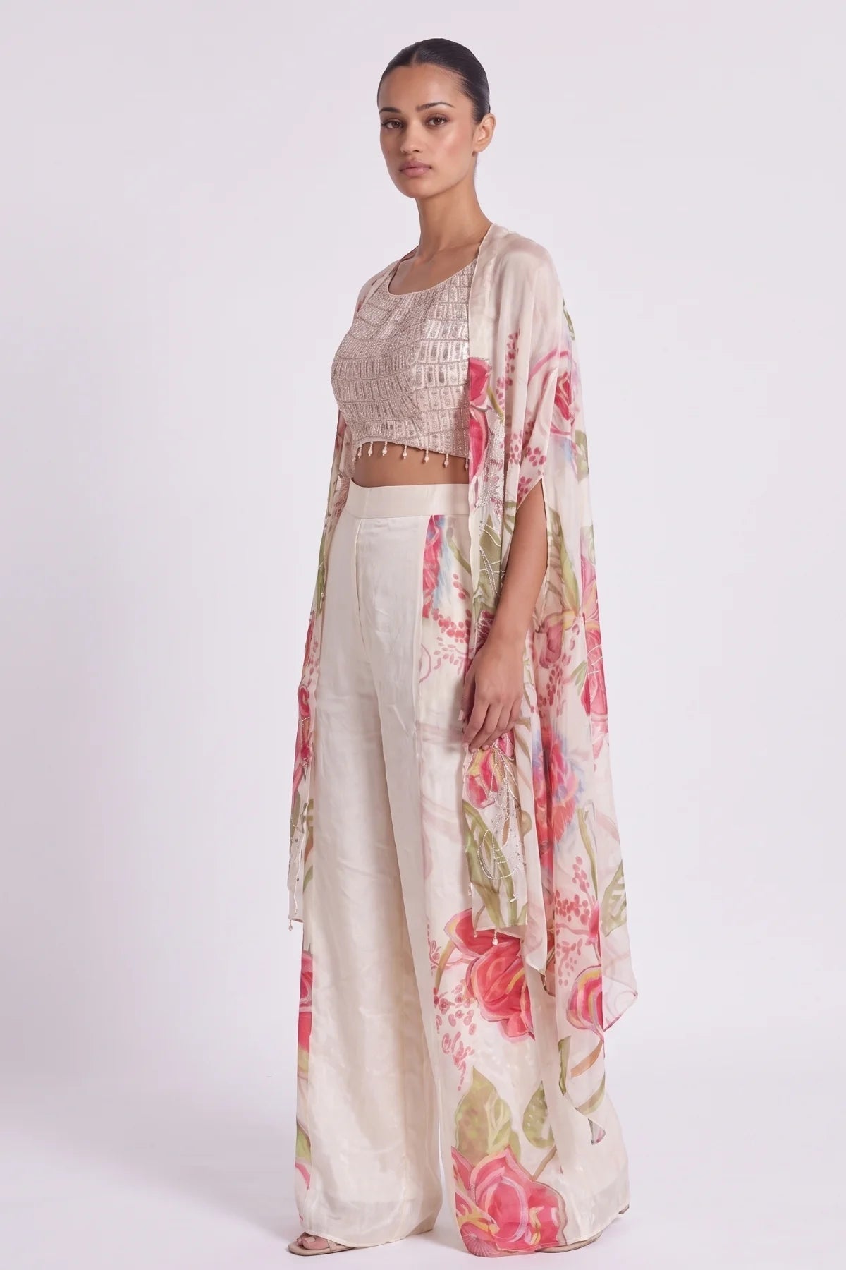 Roseraie Cape Set - Dorie Atelier