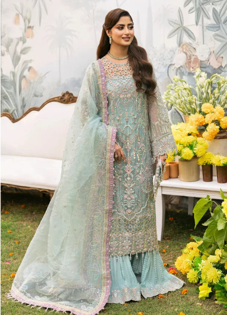 Soft Blue Suit - Dorie