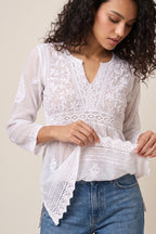 Mousseline Tunic Top