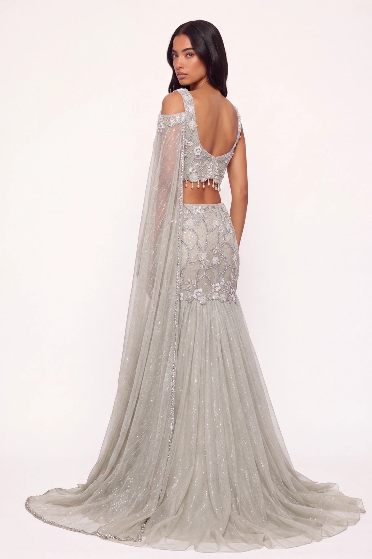 Verglas Lehenga Set - Dorie Atelier