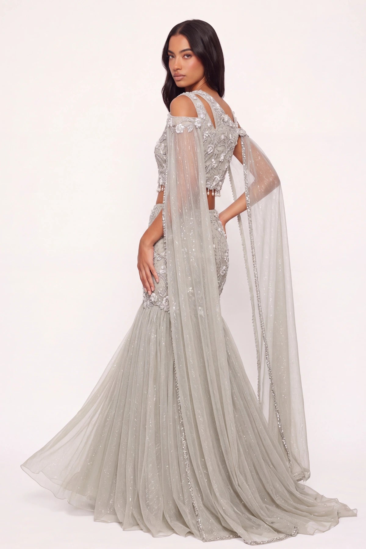 Verglas Lehenga Set - Dorie Atelier