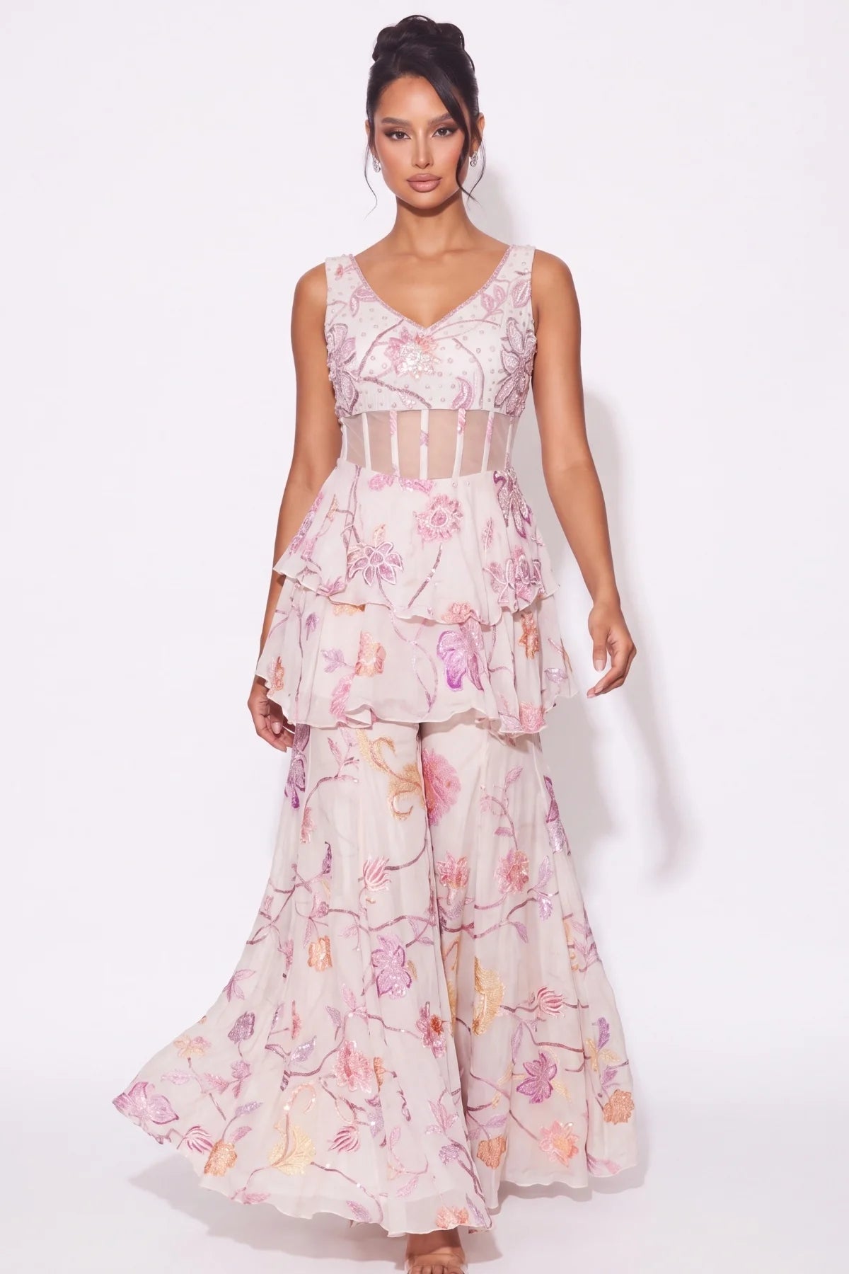 Volant Co-ord Set - Dorie Atelier