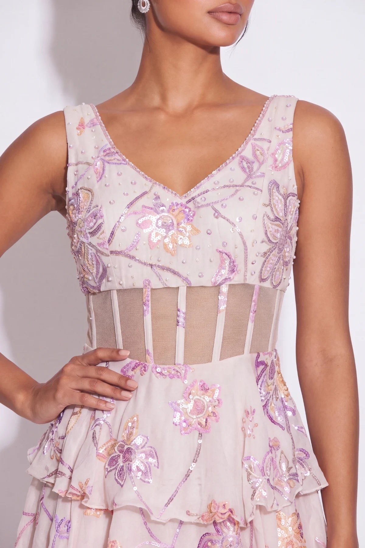 Volant Co-ord Set - Dorie Atelier