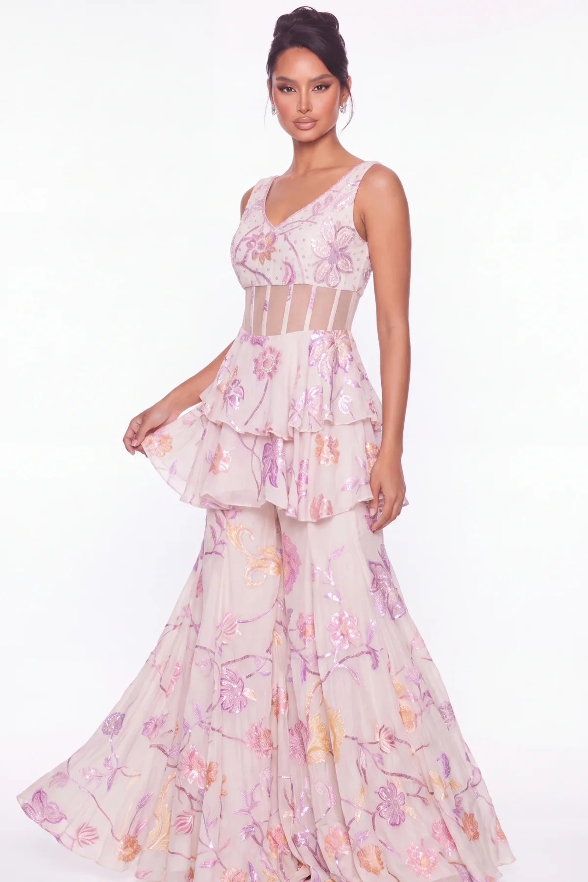 Volant Co-ord Set - Dorie Atelier