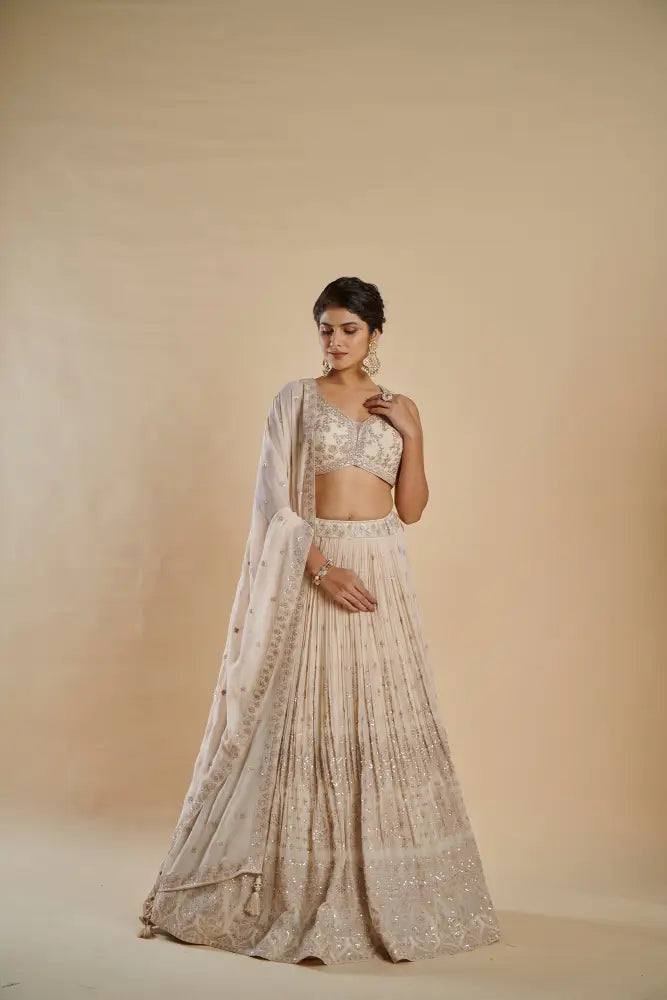 Ivory Elegance Lehenga