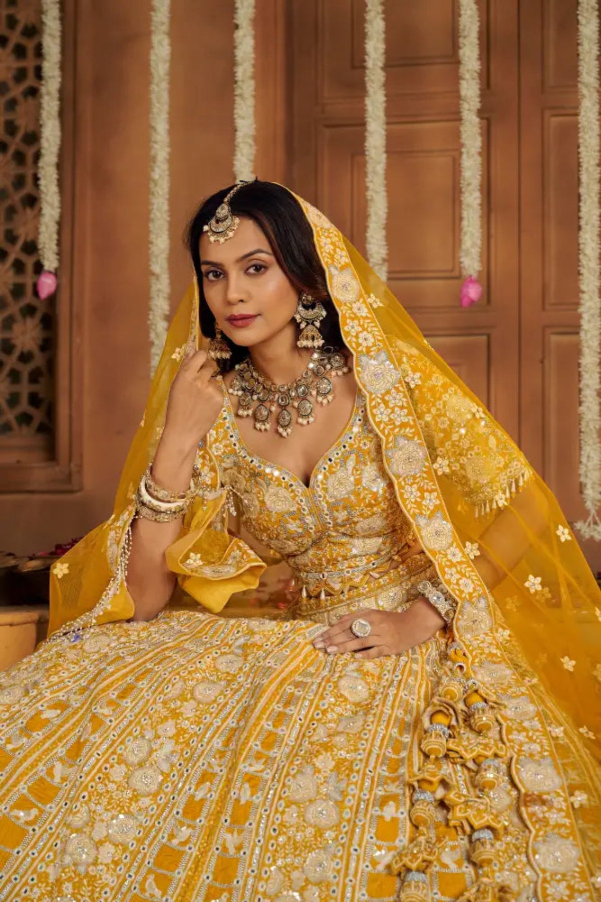 Marigold Glow Lehenga