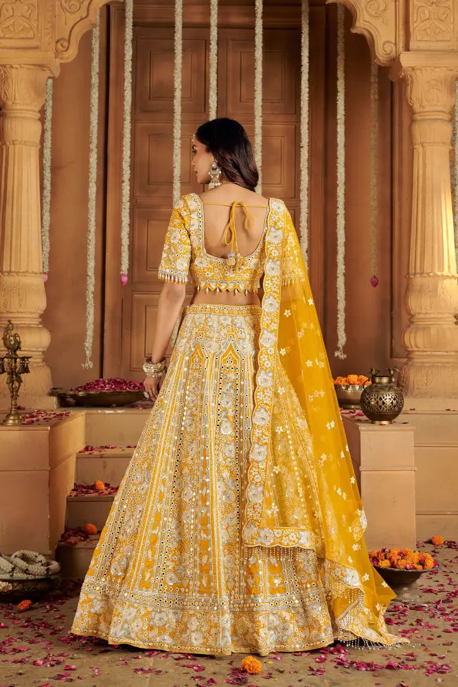 Marigold Glow Lehenga